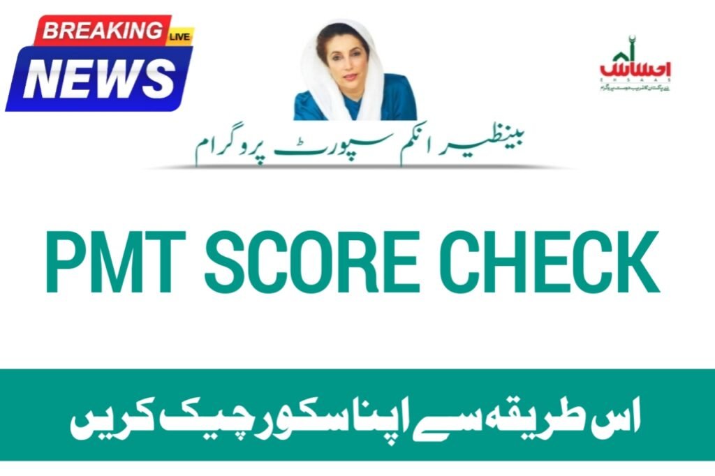 pmt score check 